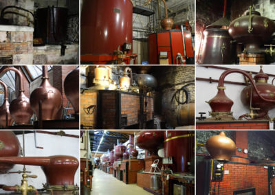 Some of the distilleries visited during the excursions with our inbound travel agency