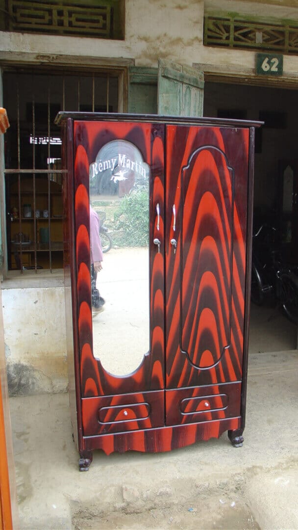 Remy Martin a famous brand in Vietnam with the Centaur as furniture decoration