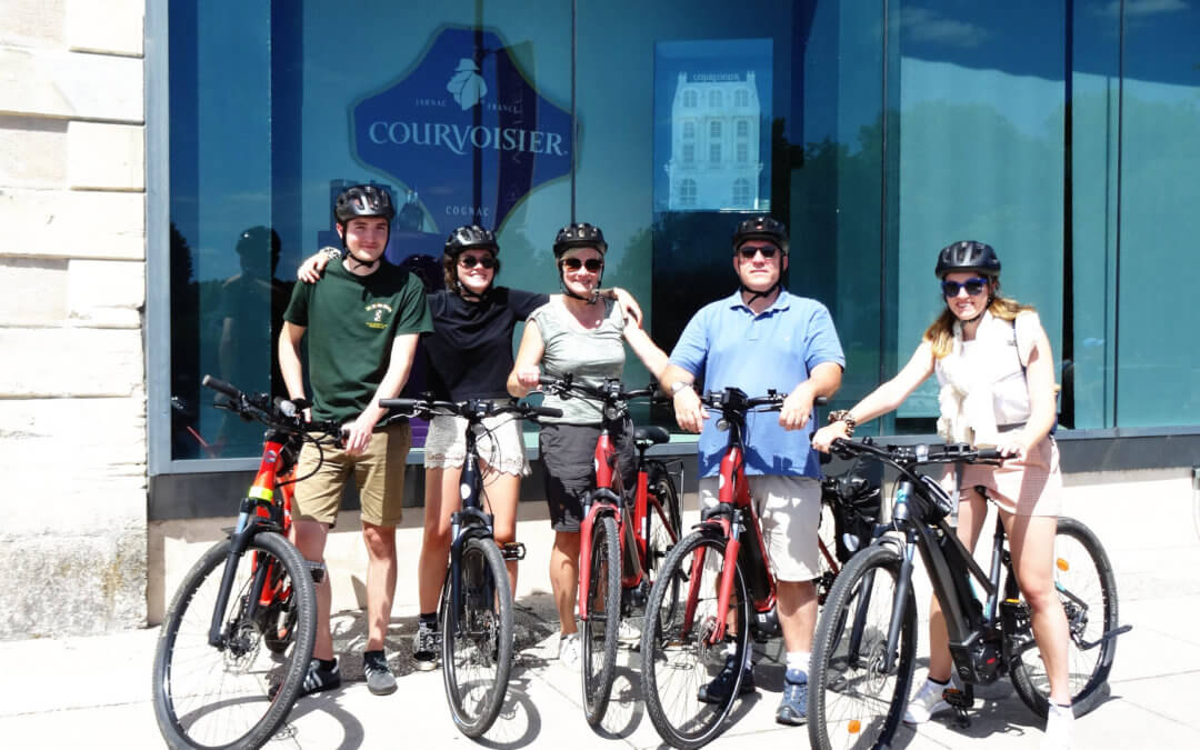 A vélo sur les chemins du vignoble de Cognac