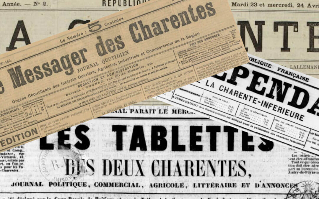 Journal des Charentes et du vignoble de Cognac