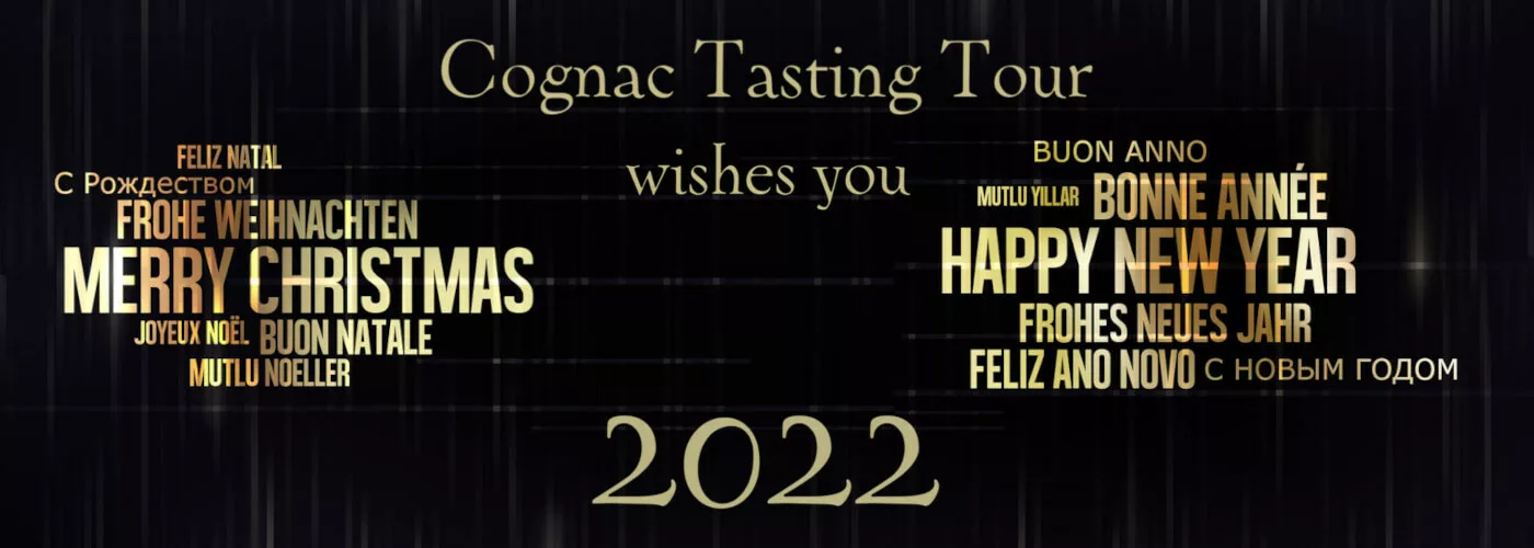 Cognac Tasting Tour wishes you a Happy New Year 2022