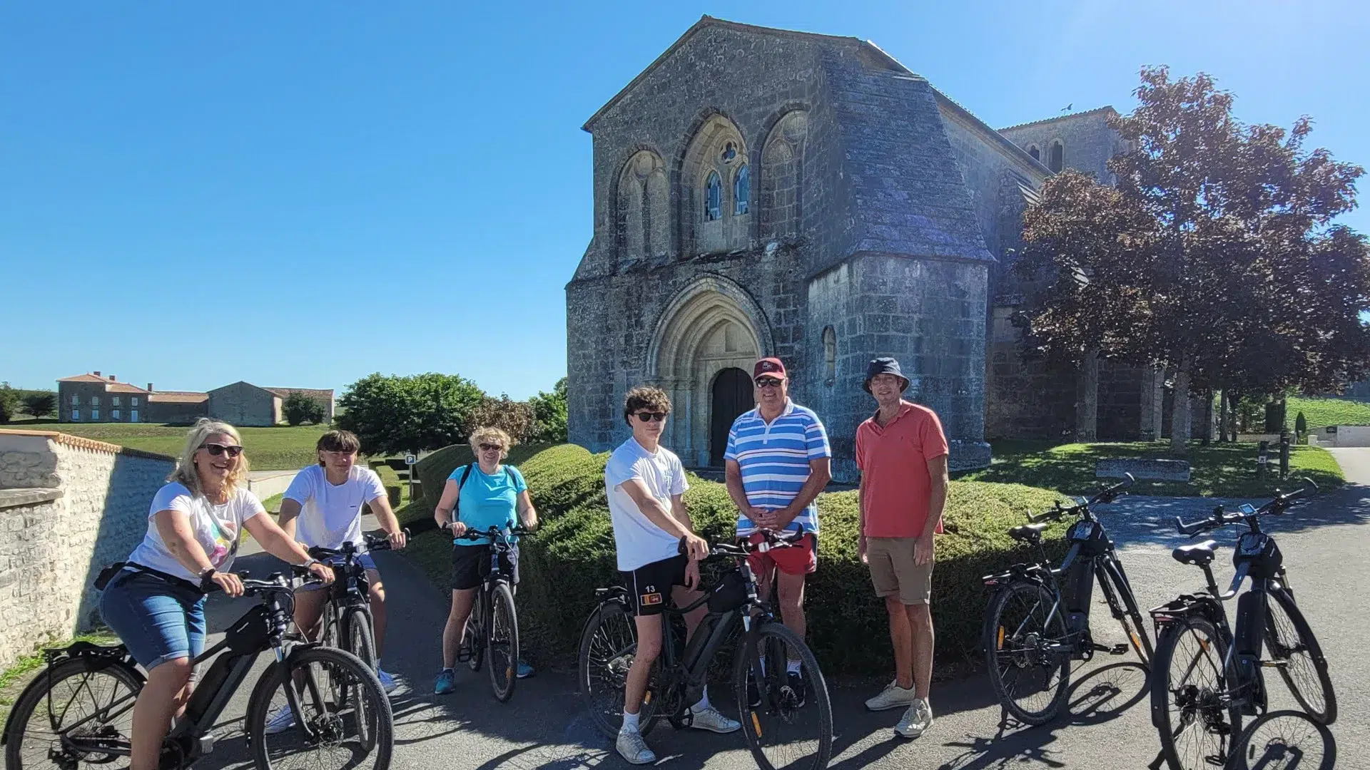 Balade en vélo électrique dans le vignoble de Cognac