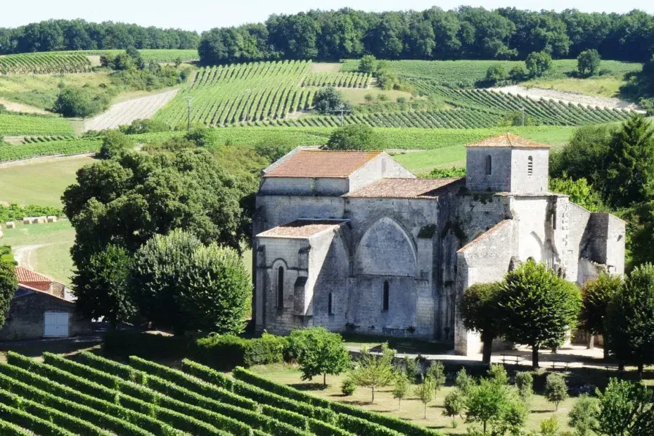 One of the Romanesque churches to discover during a Cognac day-tour