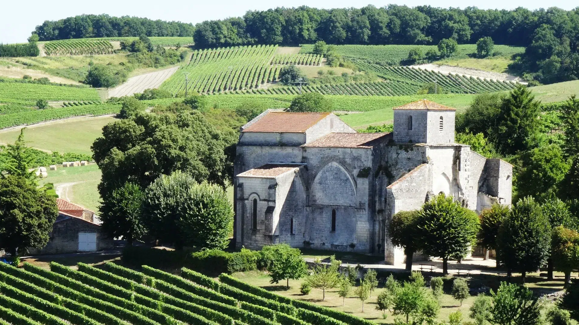 One of the Romanesque churches to discover during a Cognac day-tour