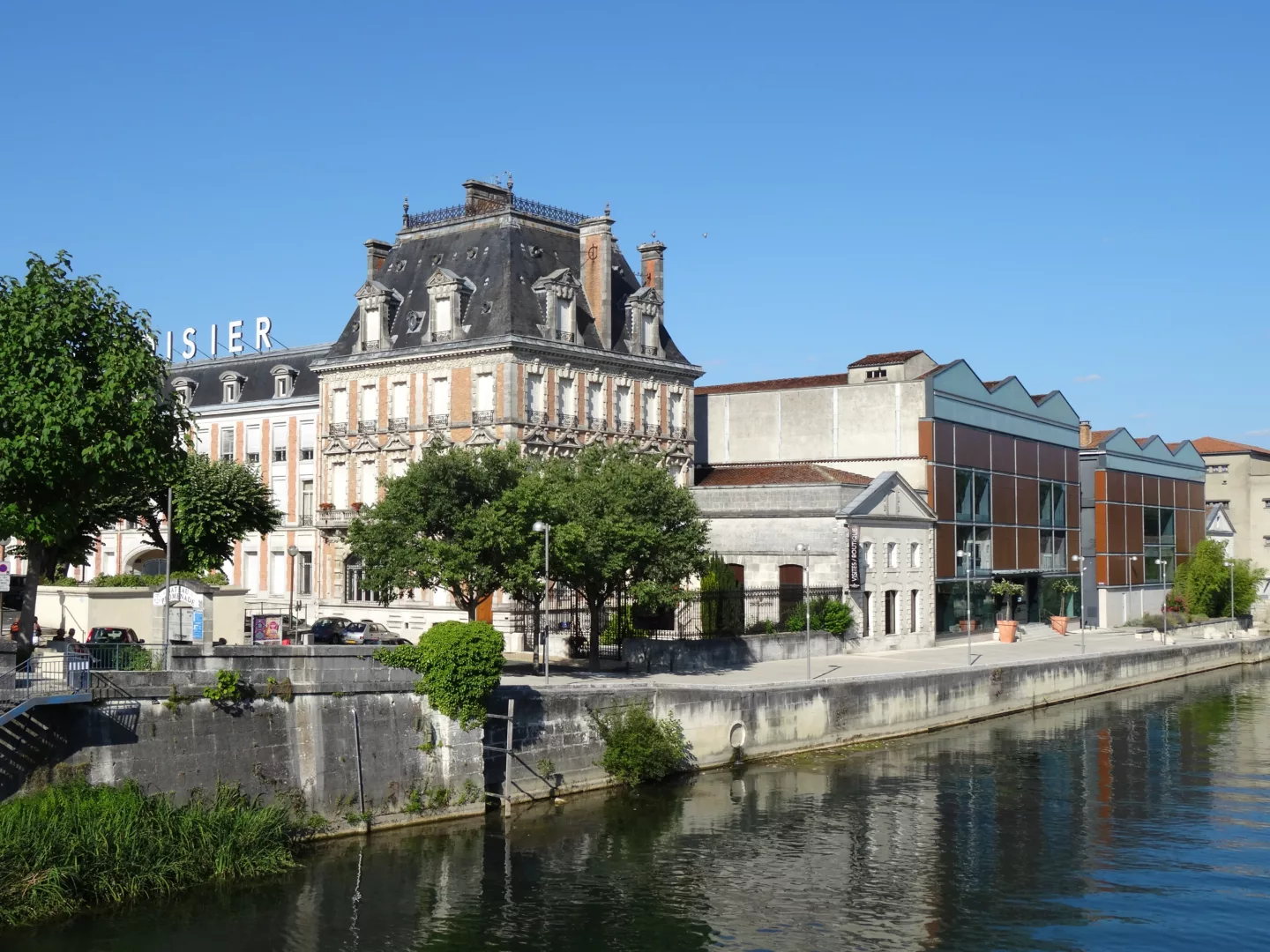 Jarnac along the Charente River