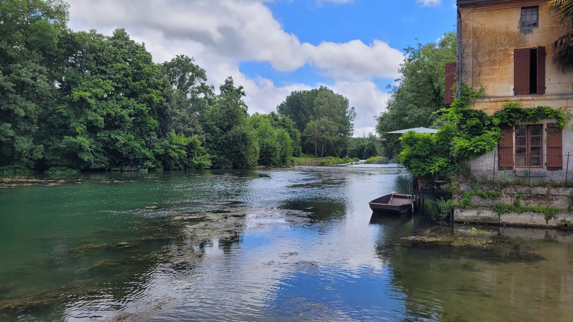 The Charente River in Saintonge